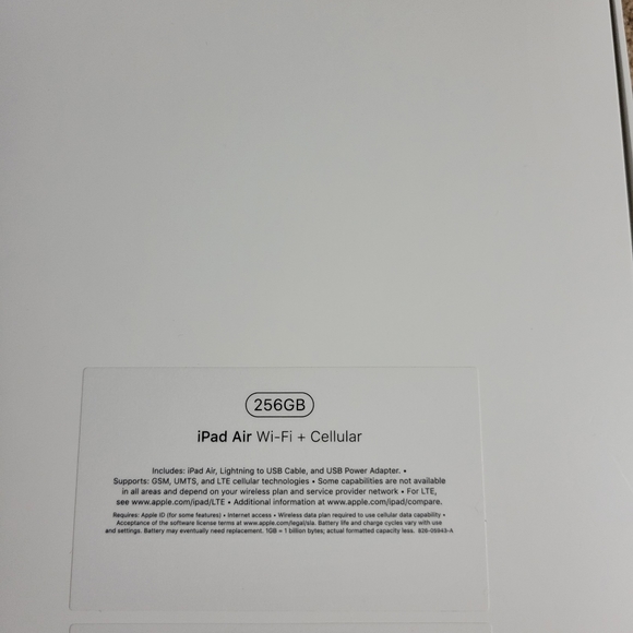 Apple iPad Air 10.5-Inch Wi-Fi + Cellular 256GB Gold 3rd generation  A2153 2019 - Picture 6 of 6